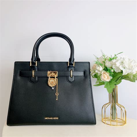 michael michael kors hamilton medium ew satchel